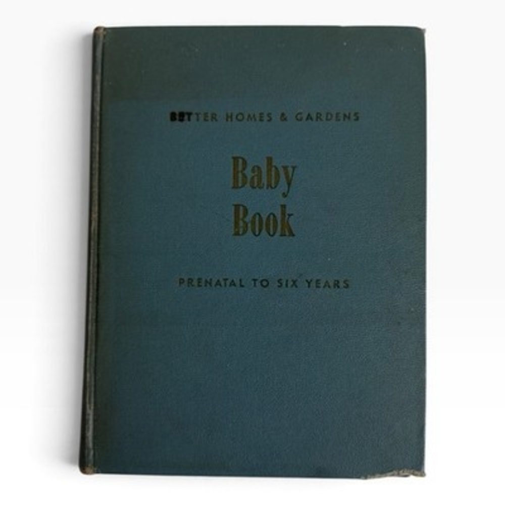 Vintage Better Homes & Gardens Baby Book Prenatal to Six Years Hardcover